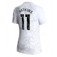 Camiseta Aston Villa Ollie Watkins #11 Segunda Equipación Replica 2023-24 para mujer mangas cortas